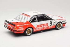 BMW 635 CSi E24 #9 Hollinger / P. Giroix Garage du Bac 24 Hours of Spa 1984 Minichamps 1:18 155842509 Pressofusione — immagine 2 di 6
