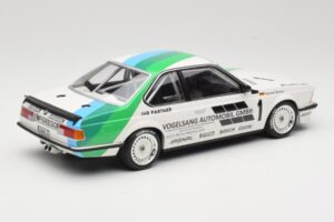 BMW 635 CSi E24 Vogelsang Automobile H. Grohs Winner Bergischer Löwe Zolder 1984 Minichamps 1:18 155842511 Pressofusione — immagine 2 di 6