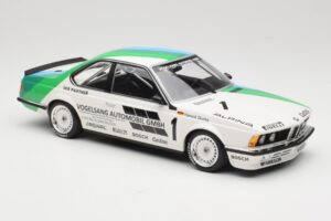 BMW 635 CSi E24 Vogelsang Automobile H. Grohs Winner Bergischer Löwe Zolder 1984 Minichamps 1:18 155842511 Pressofusione — immagine 4 di 6