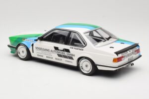 BMW 635 CSi E24 Vogelsang Automobile H. Grohs Winner Bergischer Löwe Zolder 1984 Minichamps 1:18 155842511 Pressofusione — immagine 5 di 6