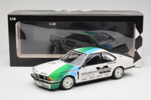 BMW 635 CSi E24 Vogelsang Automobile H. Grohs Winner Bergischer Löwe Zolder 1984 Minichamps 1:18 155842511 Pressofusione — immagine 6 di 6