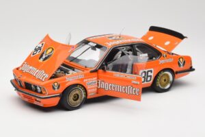 BMW 635CSi E24 Jagermeister #36 W. Brun / H. Grohs ETCC 1984 Minichamps 1:18 80430139185 Pressofusione — immagine 2 di 8