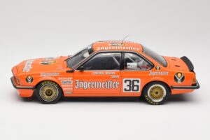 BMW 635CSi E24 Jagermeister #36 W. Brun / H. Grohs ETCC 1984 Minichamps 1:18 80430139185 Pressofusione — immagine 4 di 8
