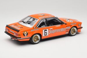 BMW 635CSi E24 Jagermeister #6 H. Stuck Bergischer Lowe Zolder DPM 1984 Minichamps 1:18 155842506 Pressofusione — immagine 2 di 6