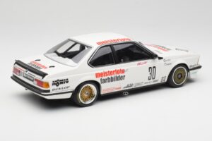 BMW 635CSi E24 Team Schnitzer Eterna #30 S. Bellof / S. Danner ETCC 1984 Minichamps 1:18 155832530 Pressofusione — immagine 2 di 6