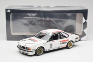 BMW 635CSi E24 Team Schnitzer Eterna #30 S. Bellof / S. Danner ETCC 1984 Minichamps 1:18 155832530 Pressofusione — immagine 6 di 6