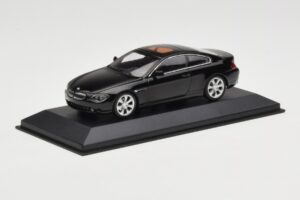 BMW 645i E63 Nero Minichamps 1:43 80420393306 Pressofusione — immagine 3 di 5