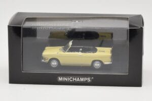 BMW 700 Cabriolet Giallo Minichamps 1:43 BMW002 Pressofusione — immagine 4 di 4