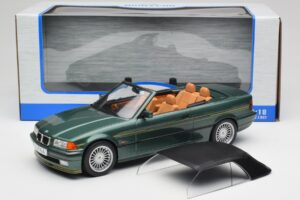 BMW Alpina B3 E36 3.2 Cabriolet Oxford Green MCG 1:18 MCG18321 Pressofusione — immagine 8 di 8