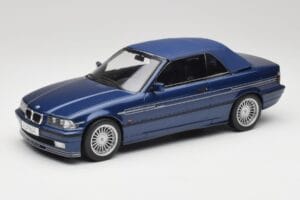 BMW Alpina B3 E36 3.2 Cabriolet Alpina Blu Metallic MCG 1:18 MCG18320 Pressofusione — immagine 2 di 7