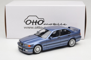 BMW Alpina B6 2.8 E36 Blue Metallic Otto 1:18 OT1180 Resina — immagine 6 di 6