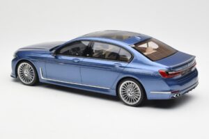 BMW Alpina B7 G12 Blu GT Spirit 1:18 GT465 Resina — immagine 5 di 6