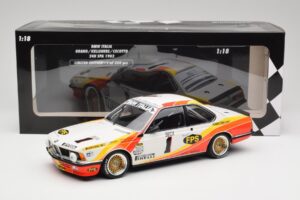 BMW 635CSi E24 BMW Italia #1 U. Grano / H. Kelleners Spa 1983 Minichamps 1:18 155832601 Pressofusione — immagine 6 di 6