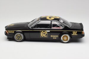 BMW 635CSi E24 JPS Team BMW #62 J. Richards Australian Touring Car Champion 1985 Minichamps 1:18 155852562 Pressofusione — immagine 3 di 6