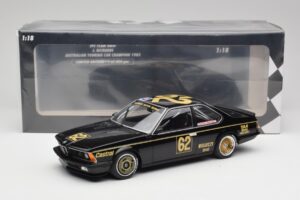 BMW 635CSi E24 JPS Team BMW #62 J. Richards Australian Touring Car Champion 1985 Minichamps 1:18 155852562 Pressofusione — immagine 6 di 6
