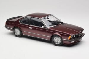 BMW 635 CSi E24 Karmesinrot Metallic Minichamps 1:18 155028105 Pressofusione — immagine 4 di 6