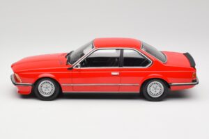 BMW 635 CSi E24 Rosso Edizione Concessionario Minichamps 1:18 80435B5D026 Pressofusione — immagine 3 di 6