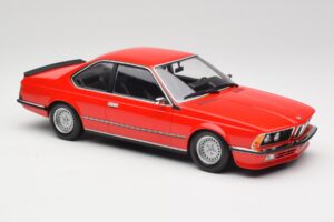 BMW 635 CSi E24 Rosso Edizione Concessionario Minichamps 1:18 80435B5D026 Pressofusione — immagine 4 di 6