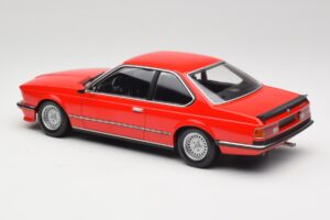 BMW 635 CSi E24 Rosso Edizione Concessionario Minichamps 1:18 80435B5D026 Pressofusione — immagine 5 di 6