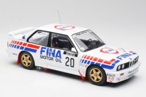 BMW E30 M3 #20 M. Duez / A. Lopes 1000 Lakes Rally 1989 IXO 1:18 18RMC132 Pressofusione — immagine 4 di 6