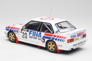 BMW E30 M3 #20 M. Duez / A. Lopes 1000 Lakes Rally 1989 IXO 1:18 18RMC132 Pressofusione — immagine 5 di 6