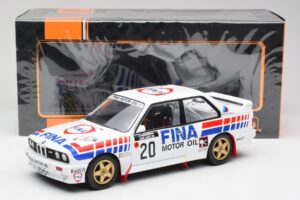 BMW E30 M3 #20 M. Duez / A. Lopes 1000 Lakes Rally 1989 IXO 1:18 18RMC132 Pressofusione — immagine 6 di 6
