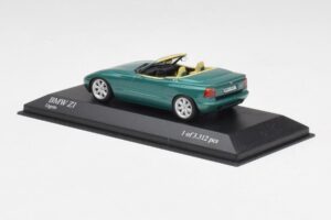 BMW Z1 E30 Verde British Racing Minichamps 1:43 400020100 Pressofusione — immagine 3 di 4