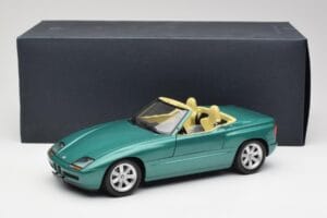 BMW Z1 E30 Fun Verde Minichamps 1:18 80430148536 Pressofusione — immagine 8 di 8