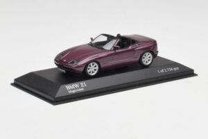 BMW Z1 E30 Viola Metallizzato Minichamps 1:43 400020101 Pressofusione — immagine 2 di 5