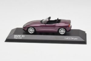 BMW Z1 E30 Viola Metallizzato Minichamps 1:43 400020101 Pressofusione