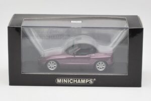 BMW Z1 E30 Viola Metallizzato Minichamps 1:43 400020101 Pressofusione — immagine 5 di 5