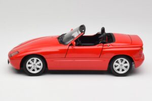 BMW Z1 E30 Rosso Minichamps 1:18 183020106 Pressofusione — immagine 4 di 8