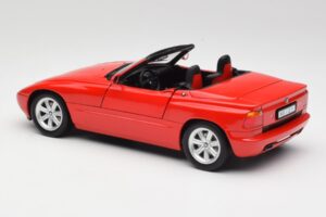 BMW Z1 E30 Rosso Minichamps 1:18 183020106 Pressofusione — immagine 7 di 8