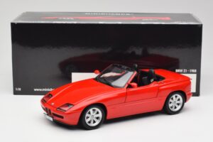 BMW Z1 E30 Rosso Minichamps 1:18 183020106 Pressofusione — immagine 8 di 8