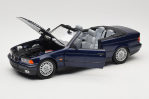 BMW 3 Series E36 Cabriolet Viola UT Models 1:18 BMW006 Pressofusione — immagine 2 di 8