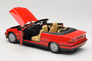 BMW 3 Series E36 Cabriolet Rosso UT Models 1:18 BMW005 Pressofusione — immagine 5 di 8