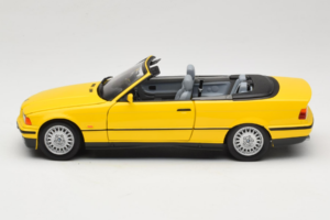 BMW 3 Series E36 Cabriolet Giallo UT Models 1:18 BMW007 Pressofusione — immagine 4 di 8