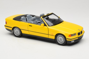BMW 3 Series E36 Cabriolet Giallo UT Models 1:18 BMW007 Pressofusione — immagine 6 di 8