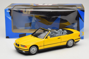 BMW 3 Series E36 Cabriolet Giallo UT Models 1:18 BMW007 Pressofusione — immagine 8 di 8
