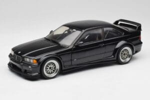 BMW E36 M3 GTR Street Cosmos Nero UT Models 1:18 20481 Pressofusione