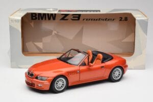 BMW Z3 E36 2.8 Phoenix Arancione UT Models 1:18 20442 Pressofusione — immagine 8 di 8
