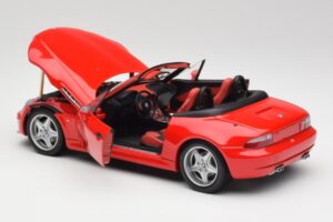 BMW Z3 E36 M Roadster Imola Rosso UT Models 1:18 20411 Pressofusione — immagine 5 di 8