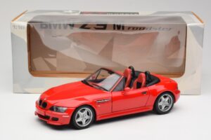 BMW Z3 E36 M Roadster Imola Rosso UT Models 1:18 20411 Pressofusione — immagine 8 di 8