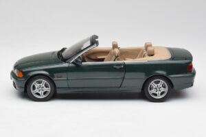 BMW 3 E46 Cabriolet Verde Kyosho 1:18 80430009757 Pressofusione — immagine 4 di 8