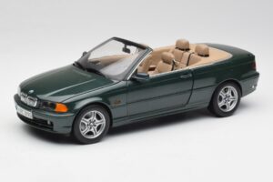 BMW 3 E46 Cabriolet Verde Kyosho 1:18 80430009757 Pressofusione