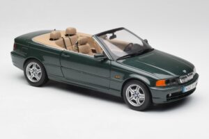 BMW 3 E46 Cabriolet Verde Kyosho 1:18 80430009757 Pressofusione — immagine 6 di 8