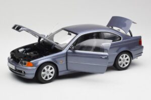 BMW 318Ci E46 Blu Kyosho 1:18 80439411583 Pressofusione — immagine 2 di 8