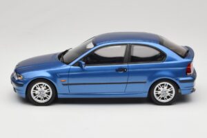 BMW 318ti E46 Compact Estoril Blue Otto 1:18 OT462 Resina — immagine 3 di 6