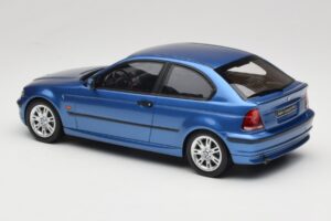 BMW 318ti E46 Compact Estoril Blue Otto 1:18 OT462 Resina — immagine 5 di 6