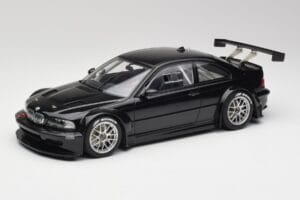 BMW M3 GTR E46 Plain Body Jet Nero AUTOart 1:18 80447 Pressofusione